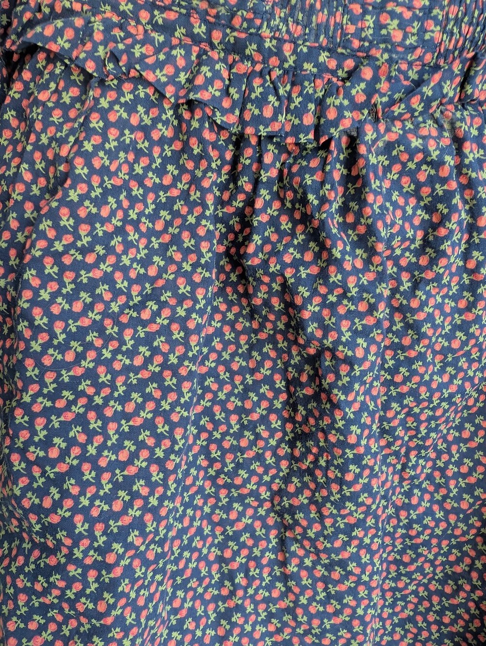 Doen Farley Top XXS In Navy Bisou Floral - Picture 4 of 5